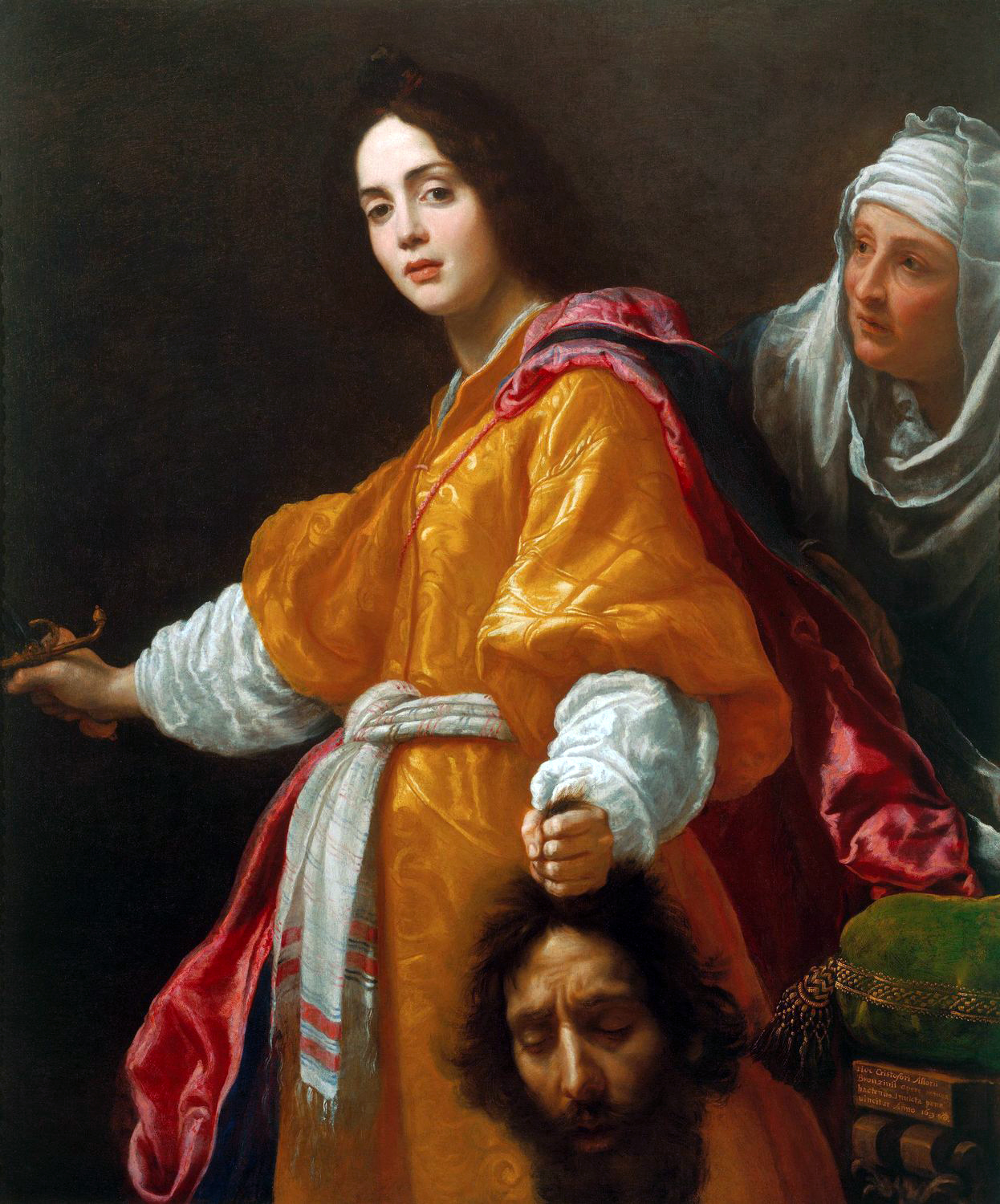 Painting of Judith with the head of Holofernes