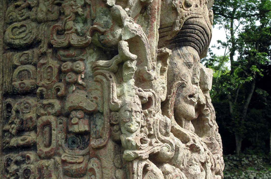 Mayan sculpture