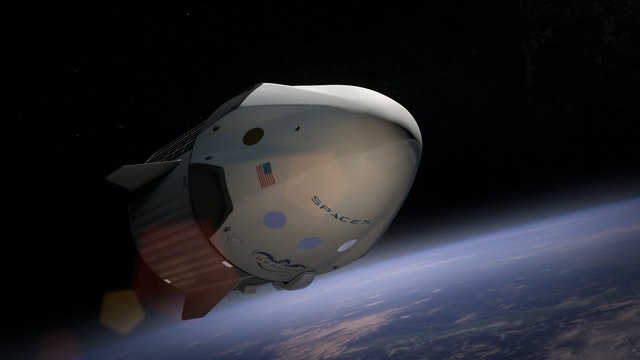A SpaceX Capsule