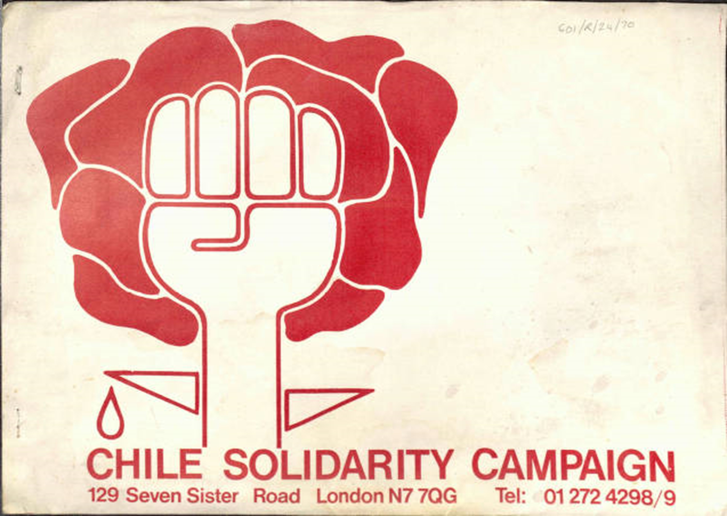 Chile Solidarity Campaign briefing pack, MRC (601/R/24/70).